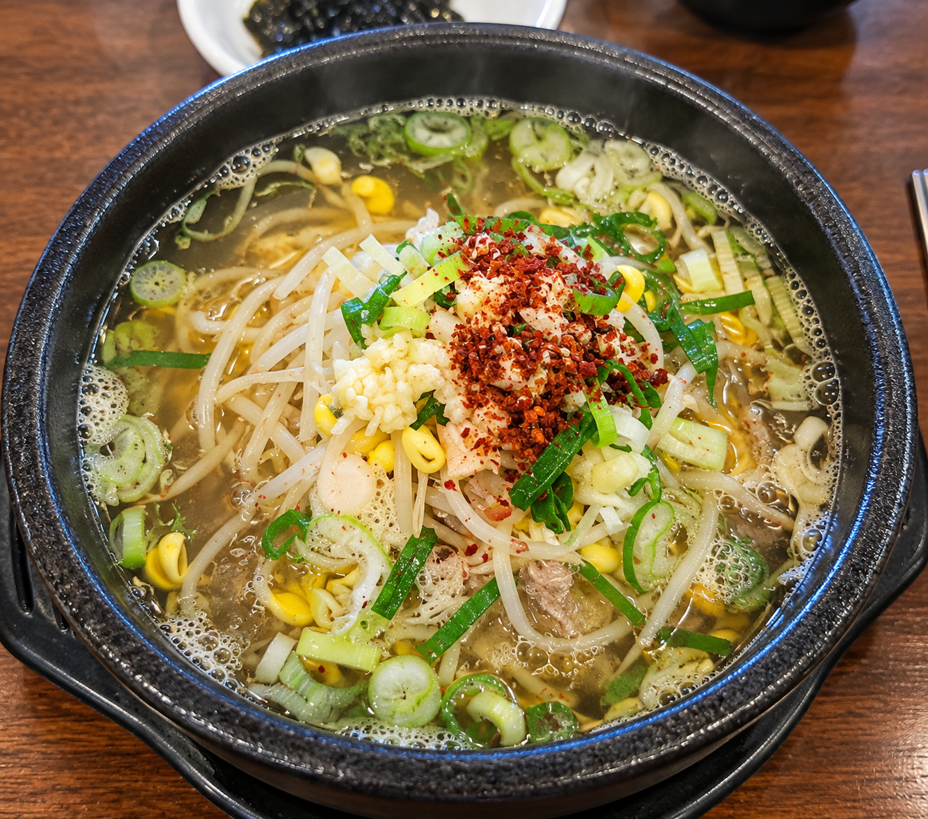Bisabeol Jeonju Bean Sprout Gukbap serving Soups & Stews